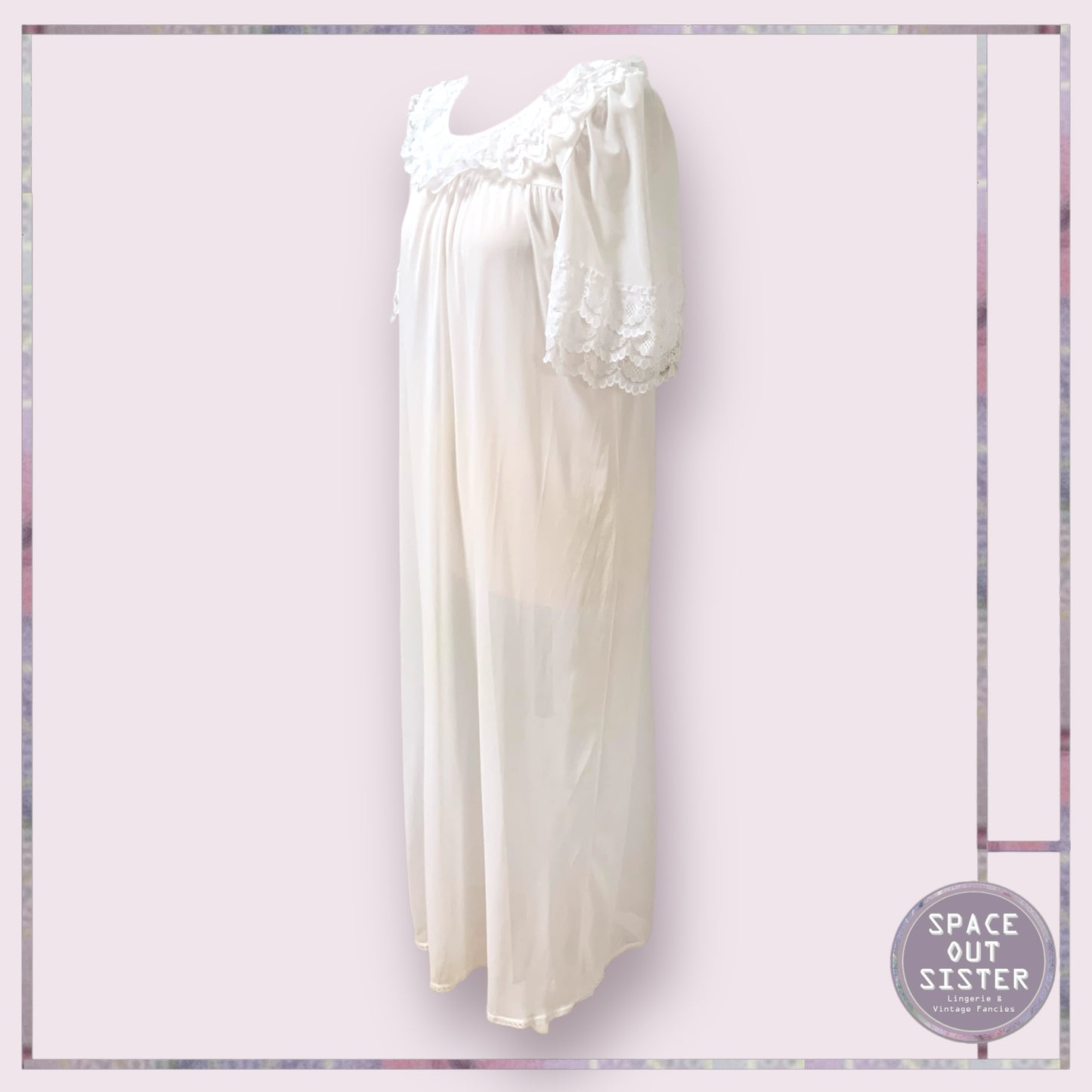 Vintage Tiered Sleeve Nightdress
