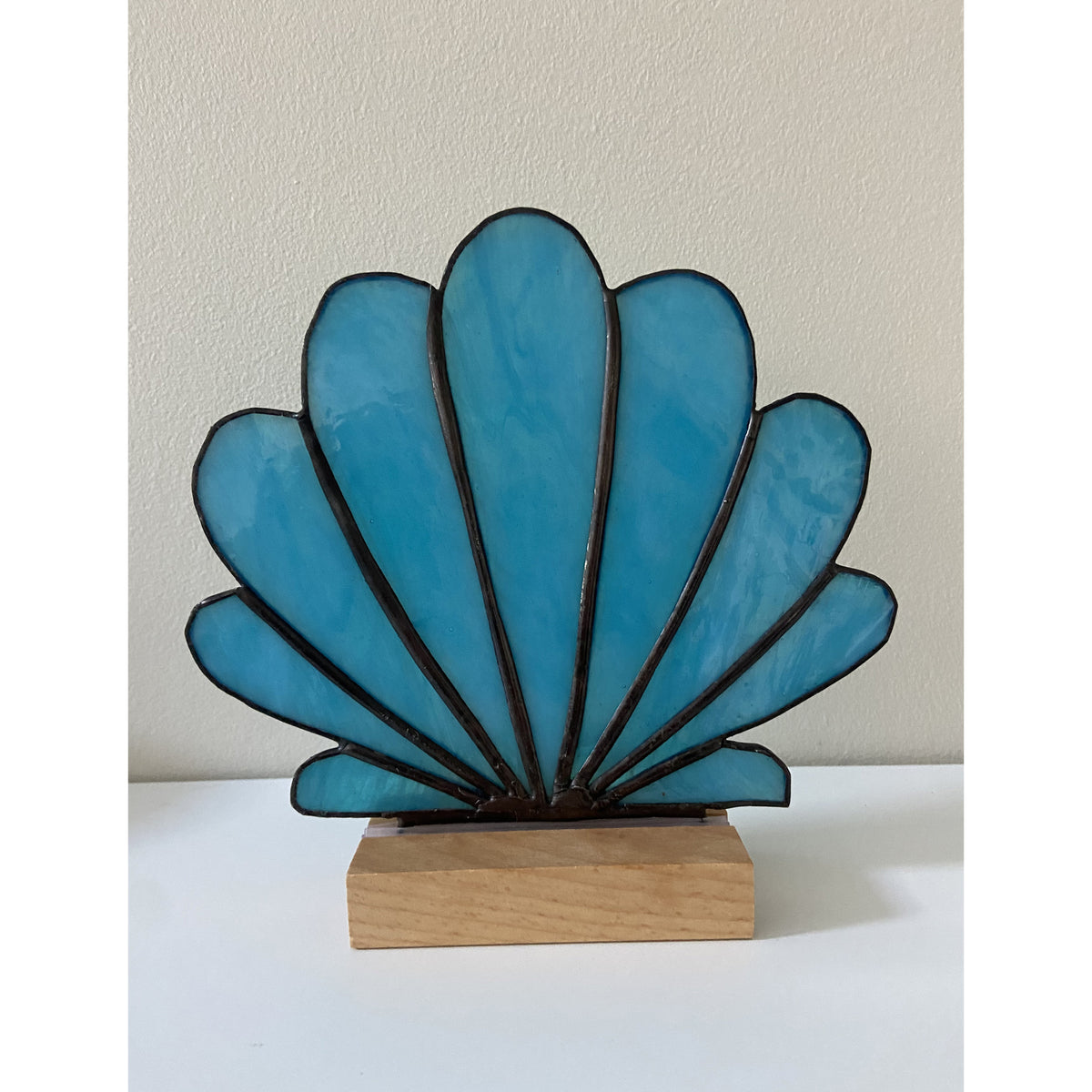 Blue Shell by Ginger's Gorgeous Glass