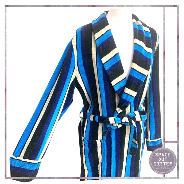 Vintage Cawo Stripe Robe