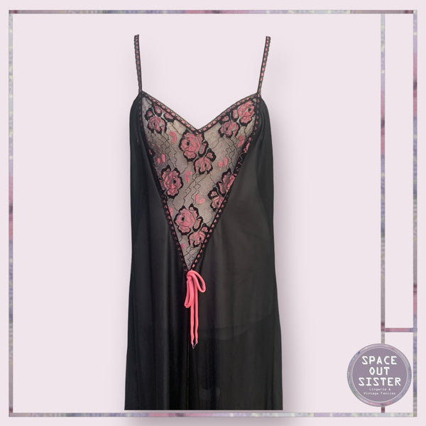 Vintage Full Length Open Nightdress