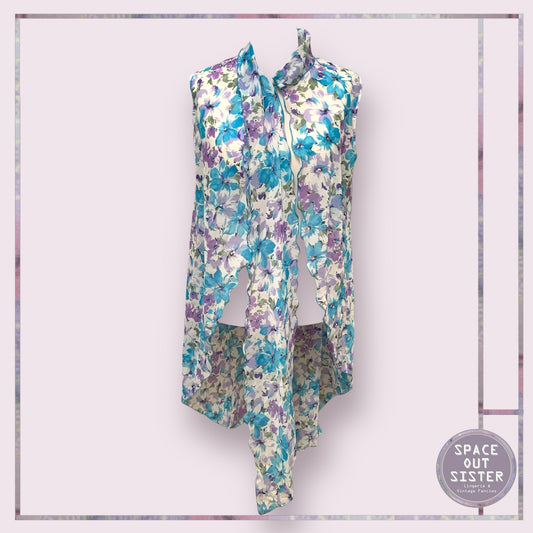 Vintage Blue & Purple Robe