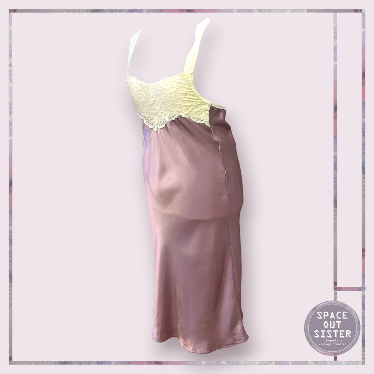 Vintage Mauve Undercover Australian Nighdress