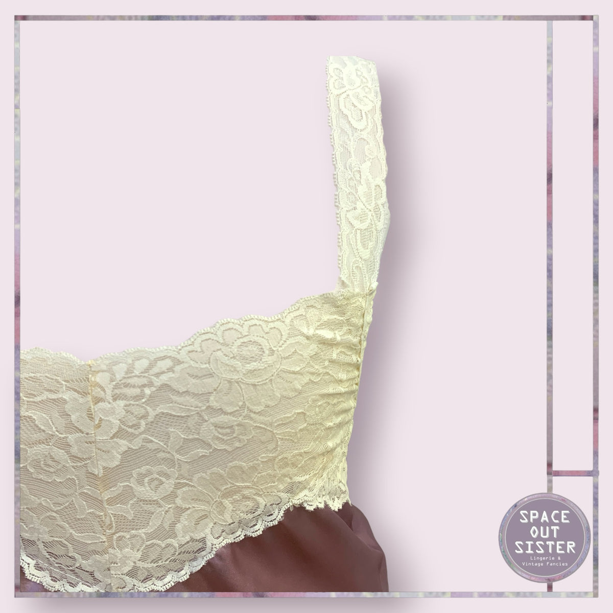 Vintage Mauve Undercover Australian Nighdress