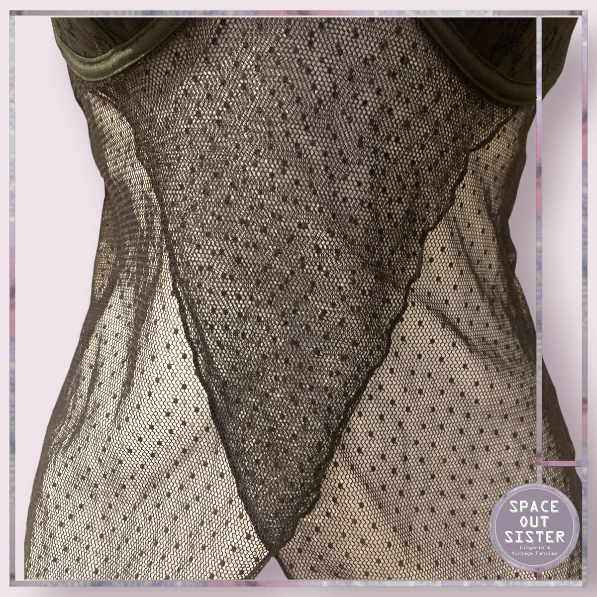 Vintage Sequin Tulle Petal Camisole