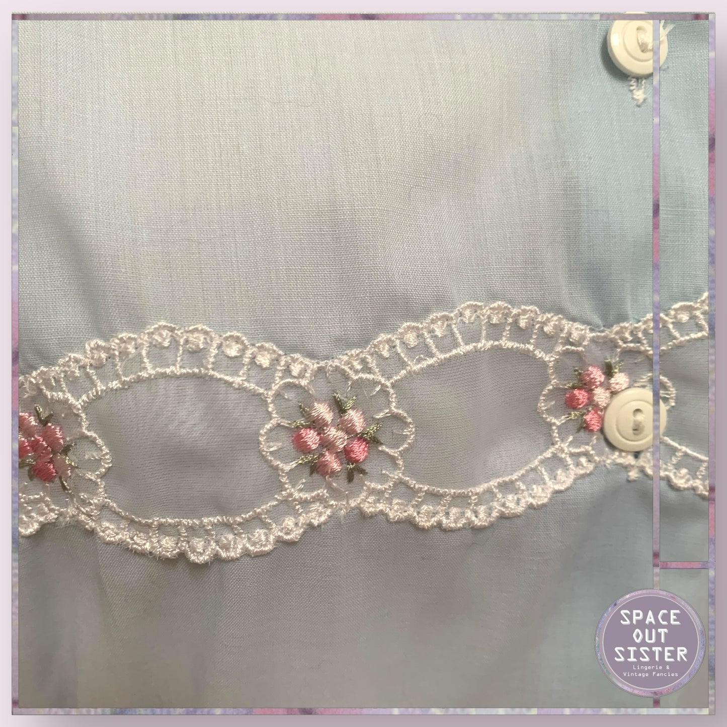 Vintage Flowerbud Layer Nightdress
