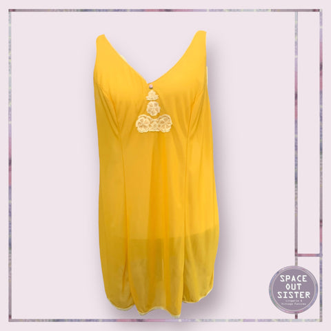 Vintage Mustard Slip