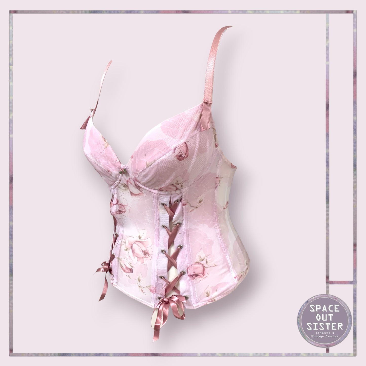 C&A Rose Ribbon Bustier