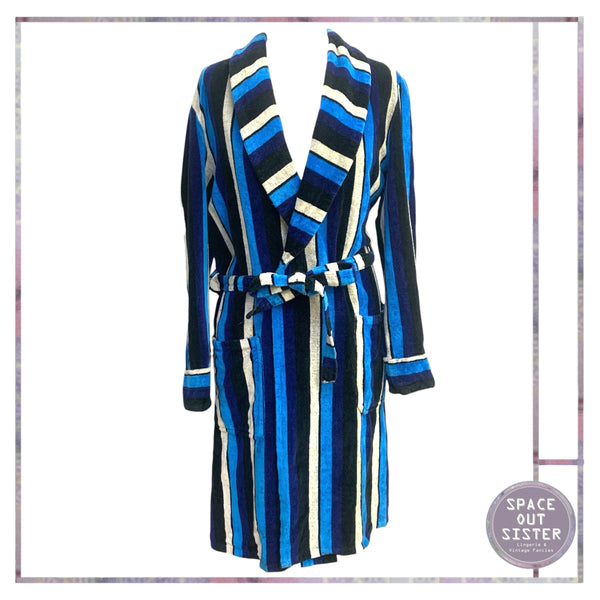 Vintage Cawo Stripe Robe