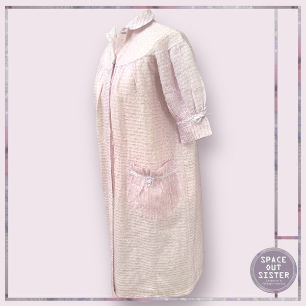 Vintage Silver Thread Robe
