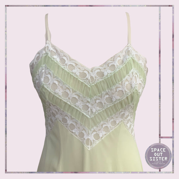Vintage Light Lime Slip