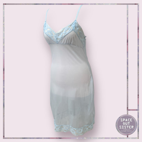 Vintage Mary Blue Slip