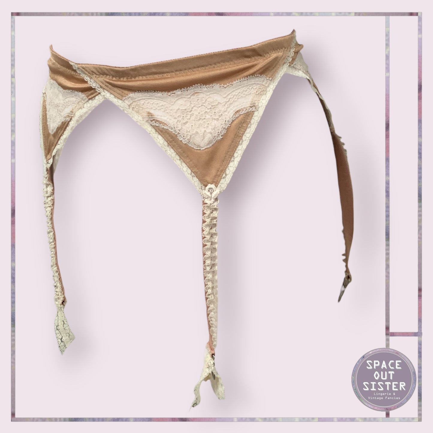 Italian Coffee & Creama Garter Belt
