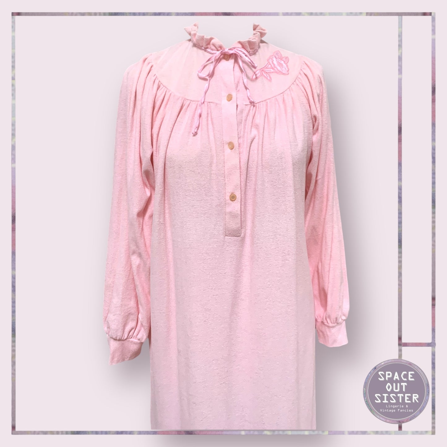 Vintage Flannel Nightdress