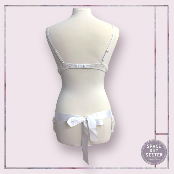 Flora’s Follies White Lingerie Dress