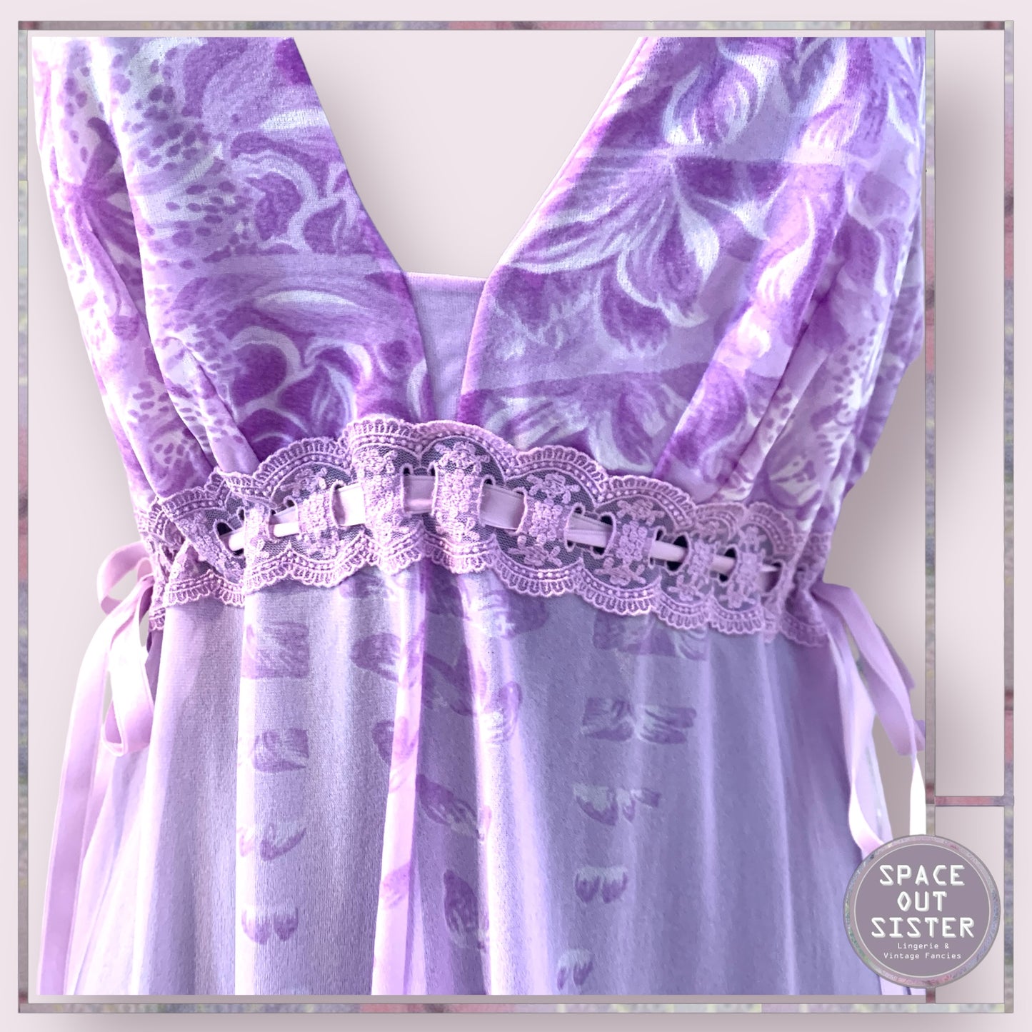 Vintage Purple Dream Nightdress