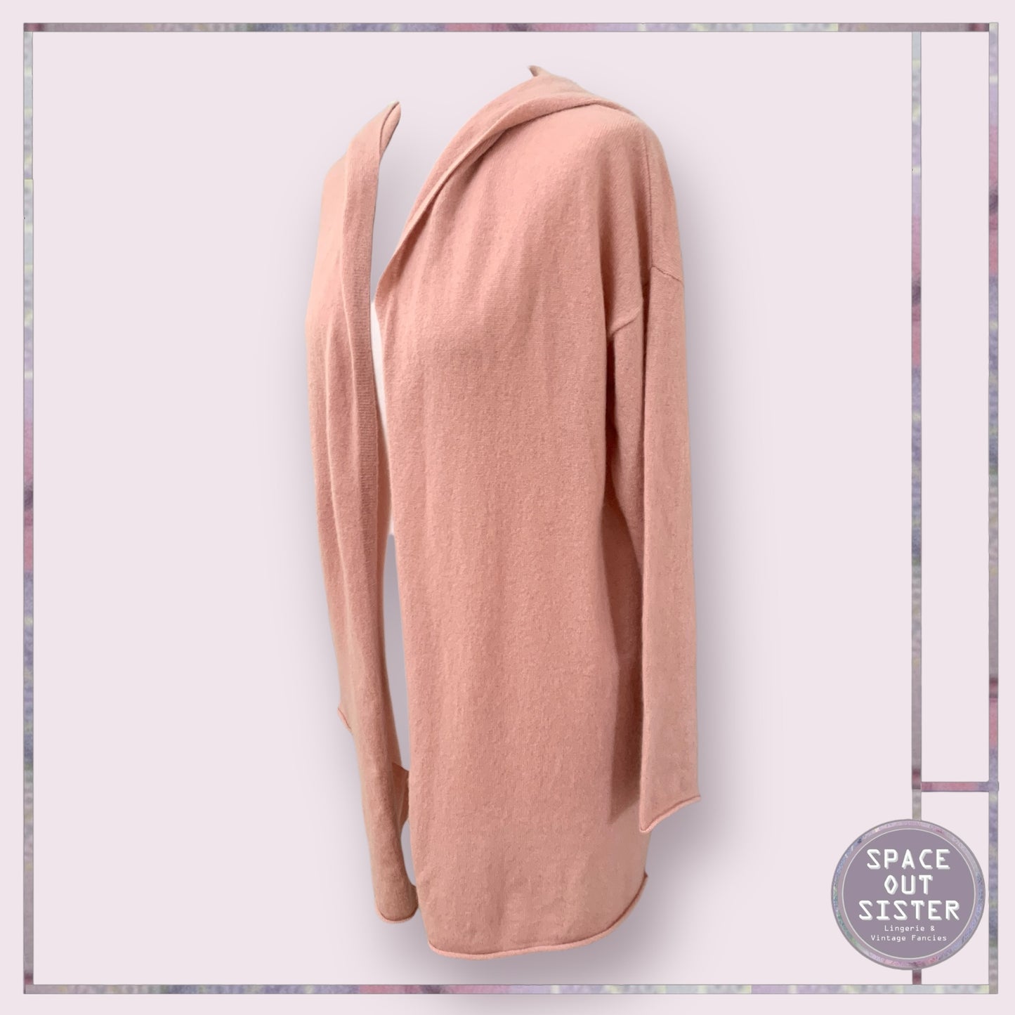 BNWT Cashmere Cardigan with Hood