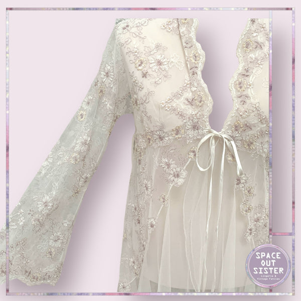 Beaded Waterfall Negligee