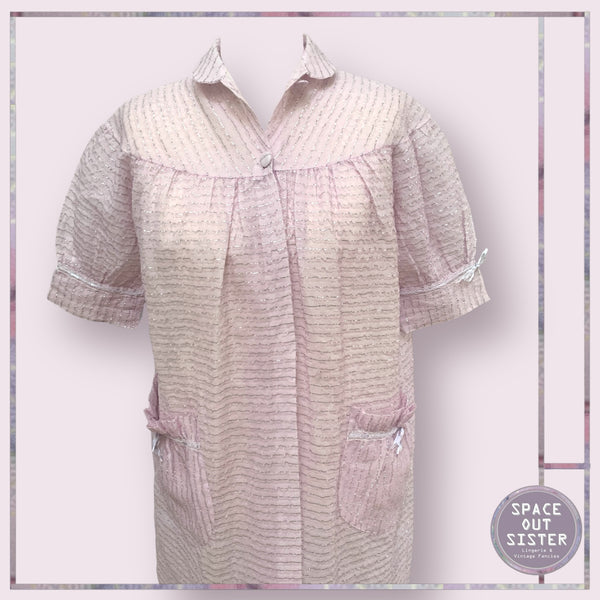 Vintage Silver Thread Robe