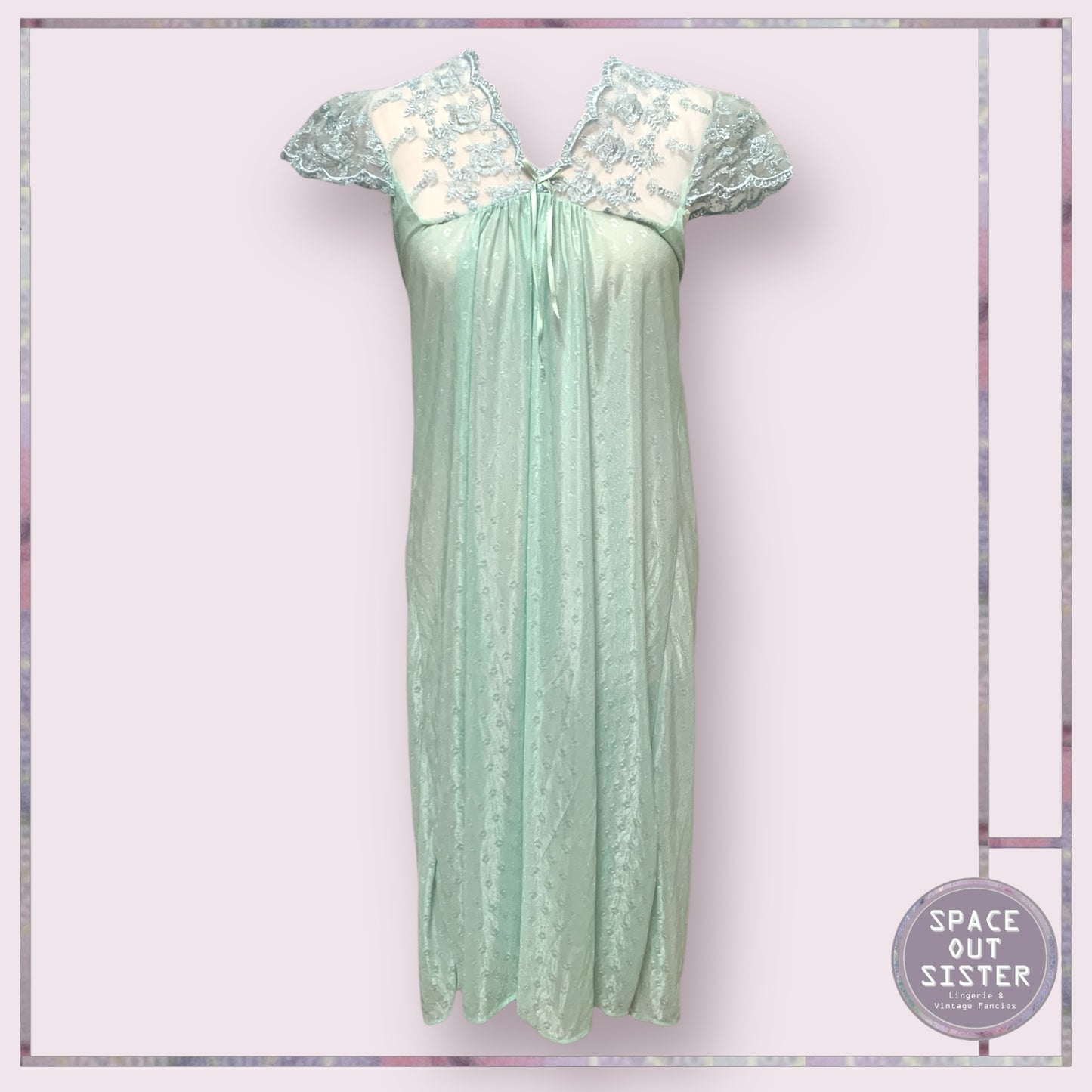 Vintage BB Lace Top Nightdress