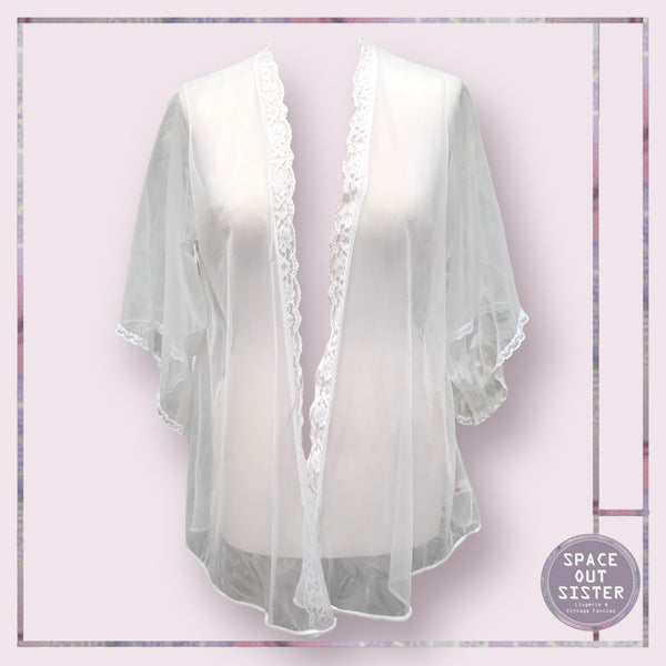 Vintage California Sheer Bed Jacket