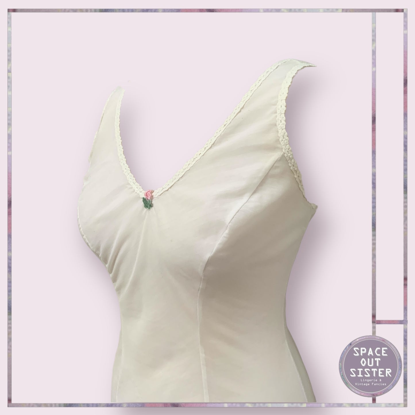 Vintage Mary Rosebud Slip