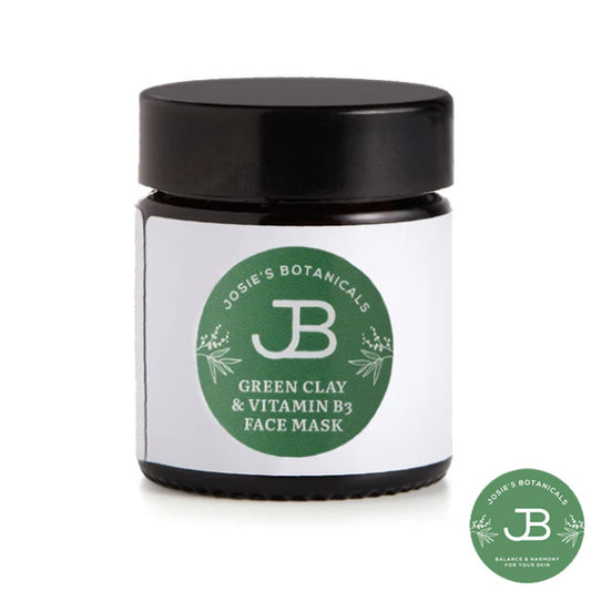 Glowing Naturally Face Mask - Green Clay & B3 by Josie's Botanicals
