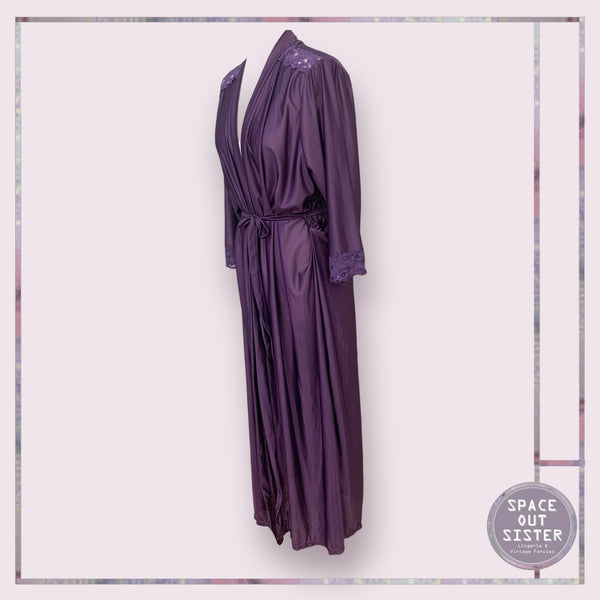 Vintage Advance Purple Robe