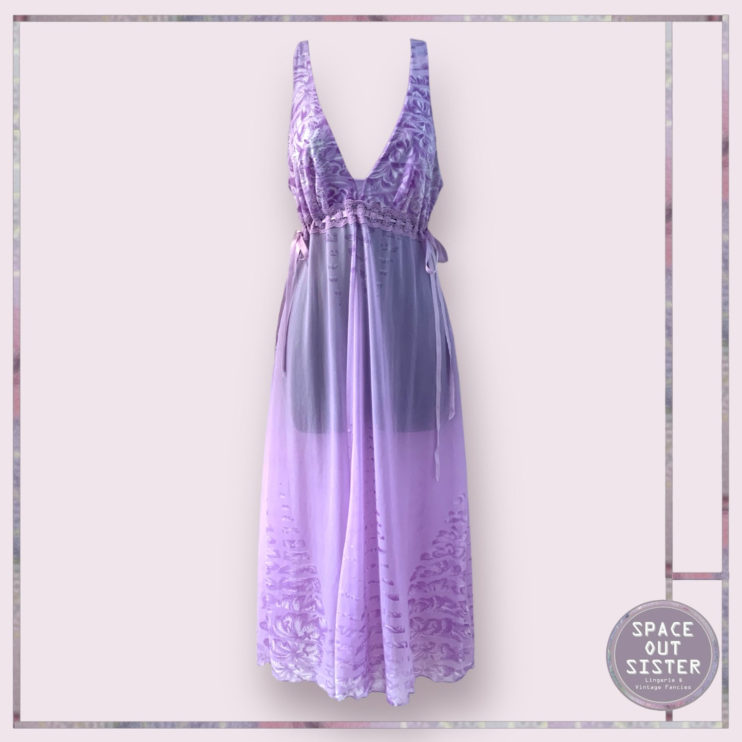 Vintage Purple Dream Nightdress