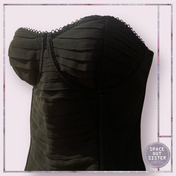 Vintage Pleated Bustier
