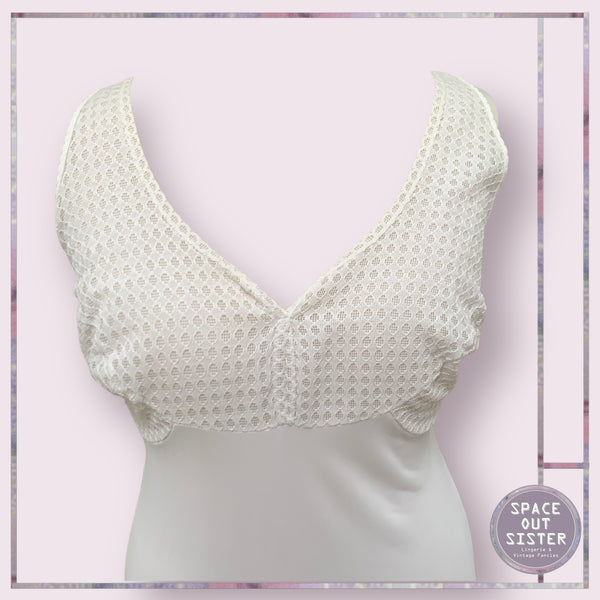 Vintage Tulip White Slip