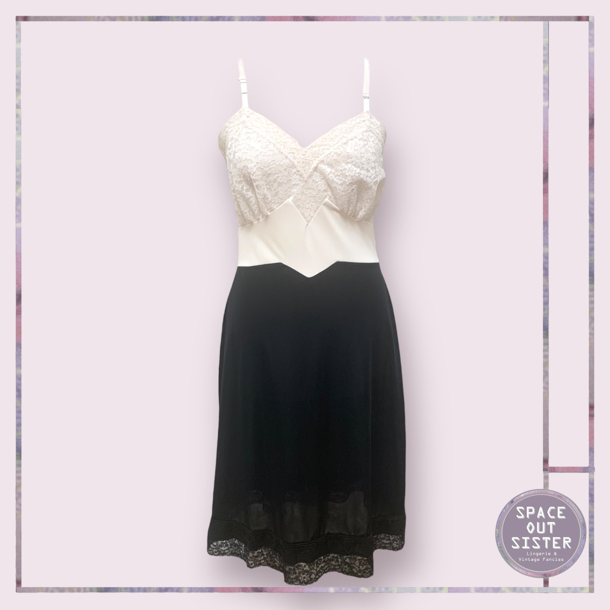 Vintage Monochrome Slip