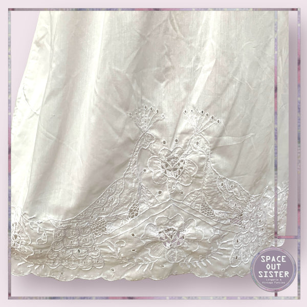 Vintage Peacock Petticoat