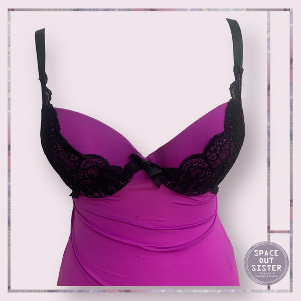 Purple Underwired Camisole