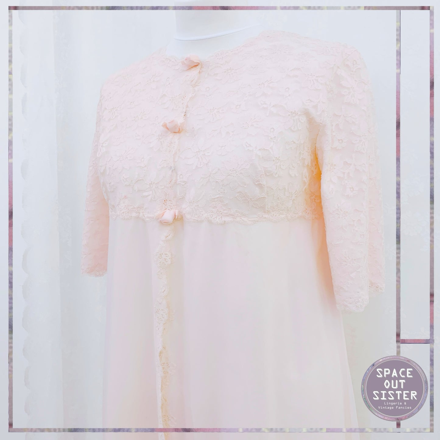 Vintage French Lora Negligee