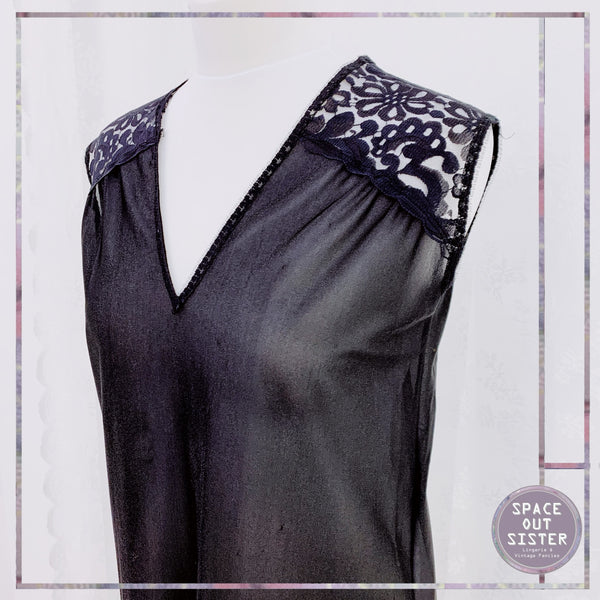 Vintage Lace Shoulder Nightdress