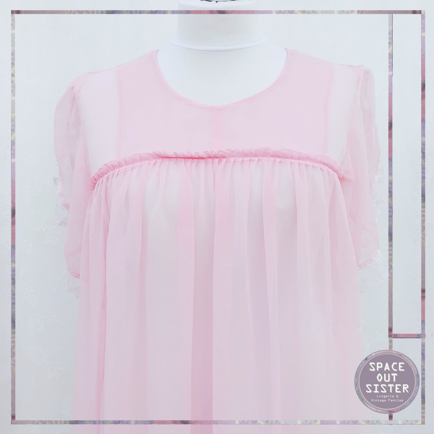 Handmade Pink Ice Cream Nightdress