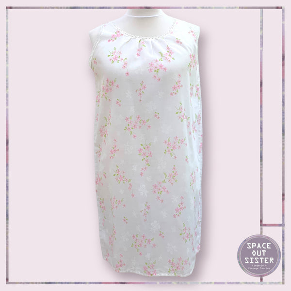 O So Sweet Pink Green Floral Nightdress