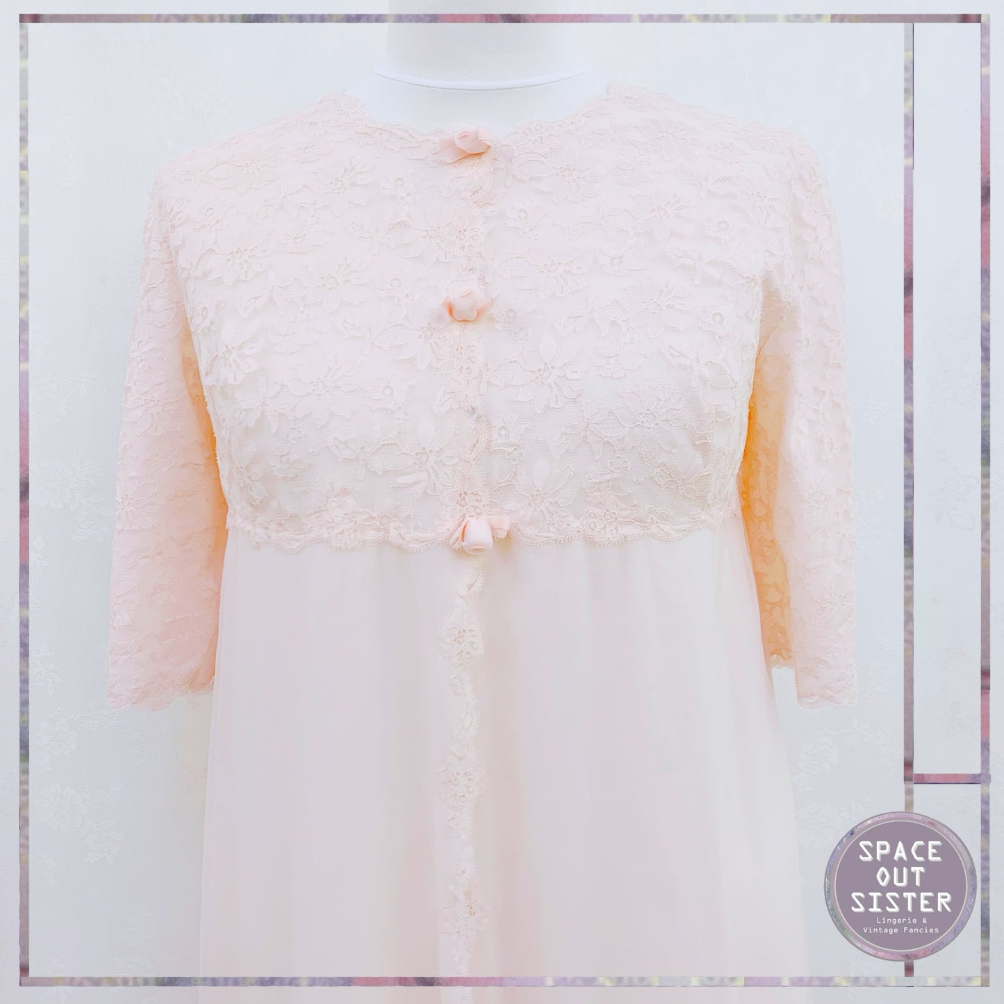 Vintage French Lora Negligee